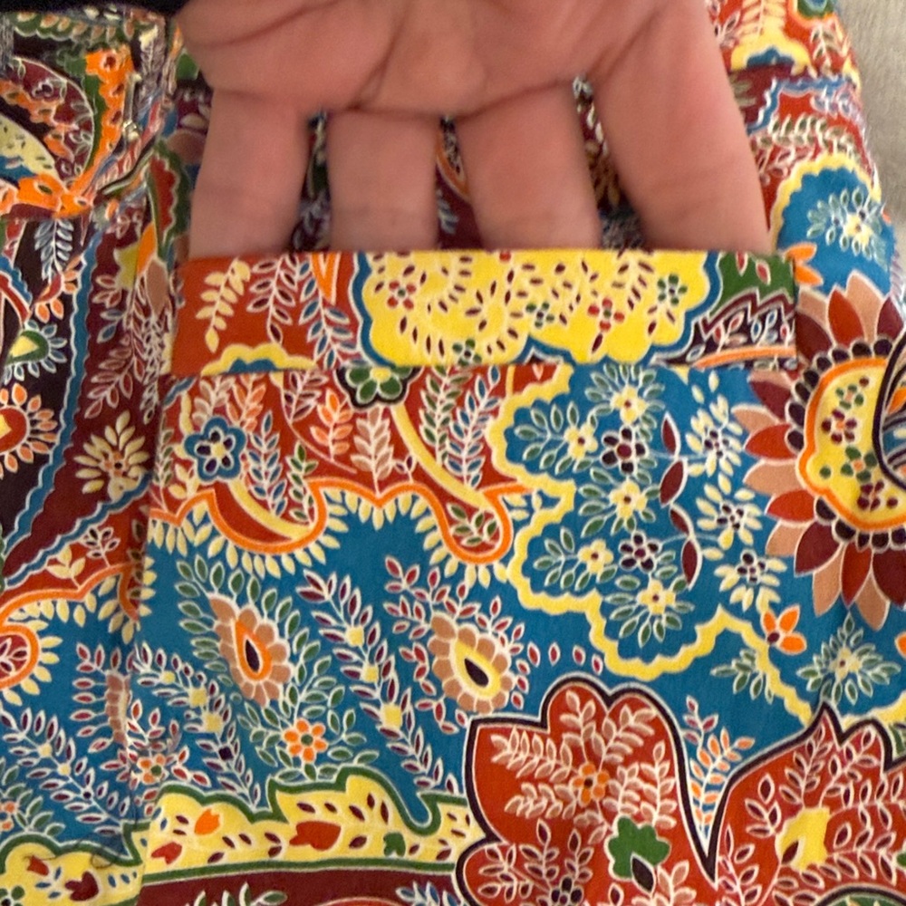 J. McLaughlin Multicolor Patterned Ankle Pants - image 10